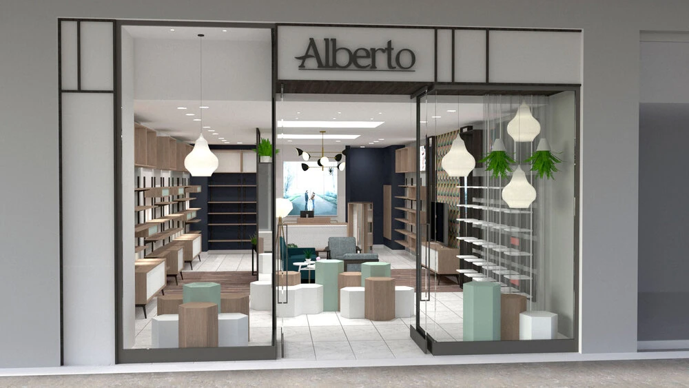 Concept de boutique Alberto - Copy 2018 Unidéa inc.